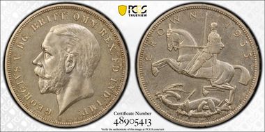 1935 Crown S-4049 .500 Silver SP63