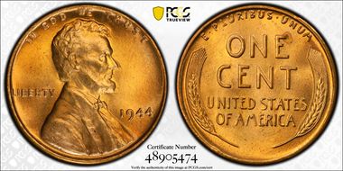 1944 1C MS65RD