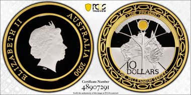 2000 $10 The Present PR70DCAM