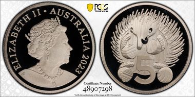 2023 5C Wooden Echidna - Baby Set PR70DCAM