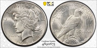 1927 $1 MS63