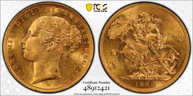 1883-M Sov S-3857C WW Complete MS62