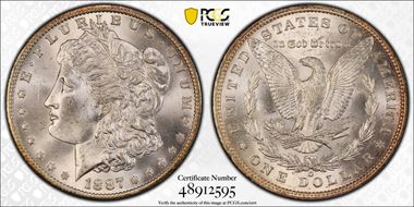 1887-O $1 MS64