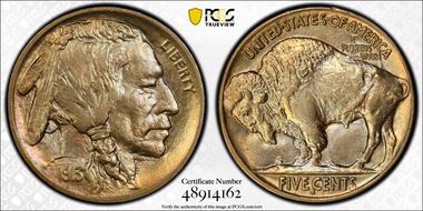 1913-S 5C Type 2 MS64