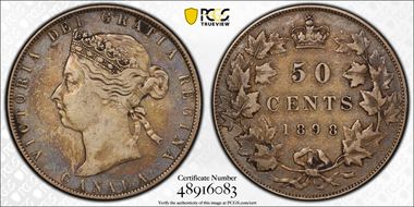 1898 50C XF40