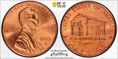 2009-D 1C Lincoln-Early Childhood MS67RD