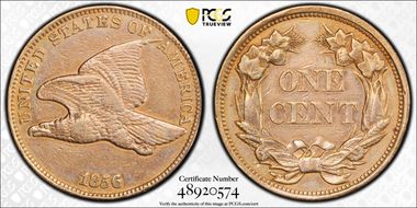 1856 1C Flying Eagle PR1