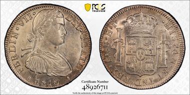 1810-Mo HJ 8 R Calico-1314 Yon-M8-110a AU58