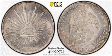 1895-Zs FZ 8 R Zs81 MS63