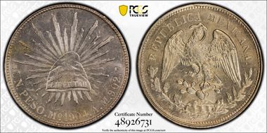 1904-Mo AM Peso KM-409.2 MS63