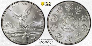 2012-Mo Onza Libertad Ag MS69