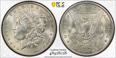 1898-O $1 MS65