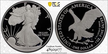 2023-S $1 Silver Eagle PR69DCAM