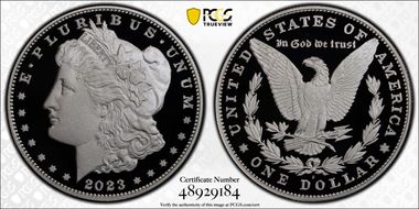 2023-S $1 Morgan Dollar First Strike PR70DCAM
