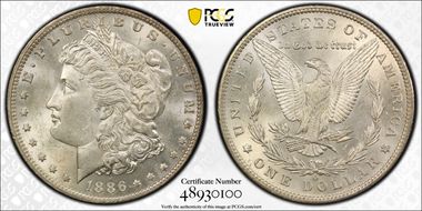 1886-O $1 MS63