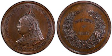 1887 Medal Carlisle-1887/5 Bronzed AE SP1