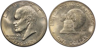 1976 $1 Type 1 MS64