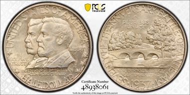 1937 50C Antietam MS65