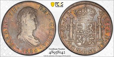 1820/10-Mo JJ 8 R Calico-1335 VF35