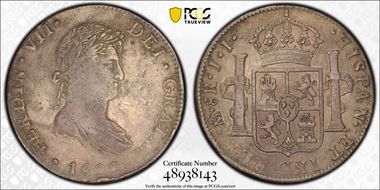 1820/10-Mo JJ 8 R Calico-1335 VF25