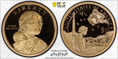 2019-S $1 Native American PR69DCAM