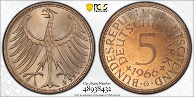 1966-G 5 Mk MS64