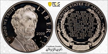 2009-P $1 Abraham Lincoln PR69DCAM