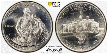 1982-D 50C Washington MS67