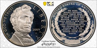 2009-P $1 Abraham Lincoln PR68DCAM