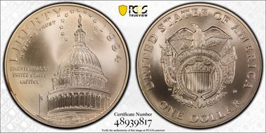 1994-D $1 Capitol MS69