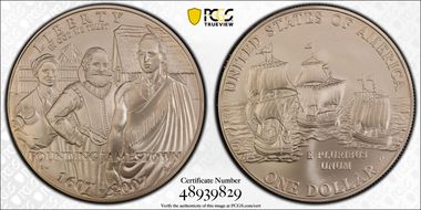 2007-P $1 Jamestown MS70