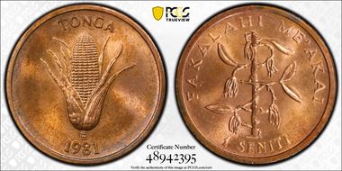 1981 Seniti F.A.O. MS65RD