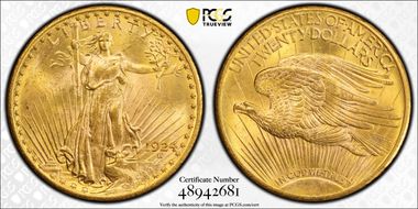 1924 $20 MS63