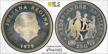 1979 25 G Year of the Child PR67DCAM
