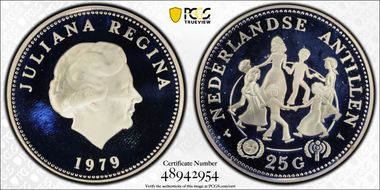 1979 25 G Year of the Child PR67DCAM