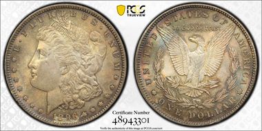 1896 $1 MS64