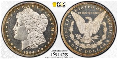 1894 $1 PR64CAM