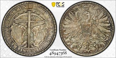 1881 Medal Steul-1 Hauser-556 Ag SP66