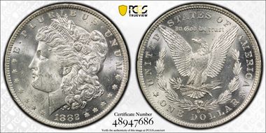 1882-O $1 MS62