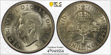 1943 Florin S-4081 MS63