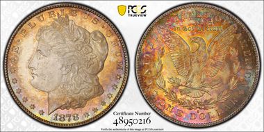 1878-S $1 MS64
