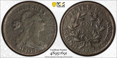1803 1C Small Date, Small Fraction N1BN