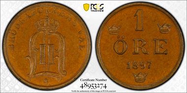 1897 Öre MS65BN