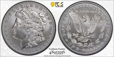 2023 $1 Morgan Dollar MS70
