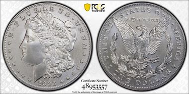 2023 $1 Morgan Dollar MS70