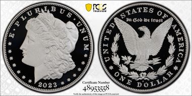 2023-S $1 Morgan Dollar PR70DCAM