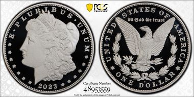 2023-S $1 Morgan Dollar PR70DCAM