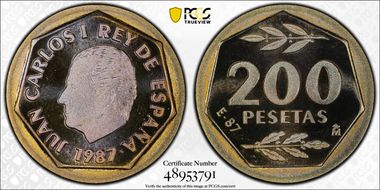 1987-M 200 P E87-National Numismatic Expo PR69DCAM