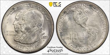 1923-S 50C Monroe MS65