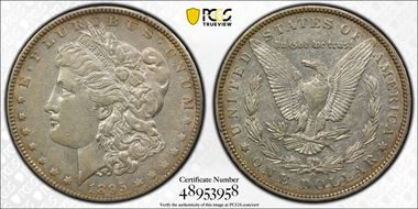 1895-O $1 XF45